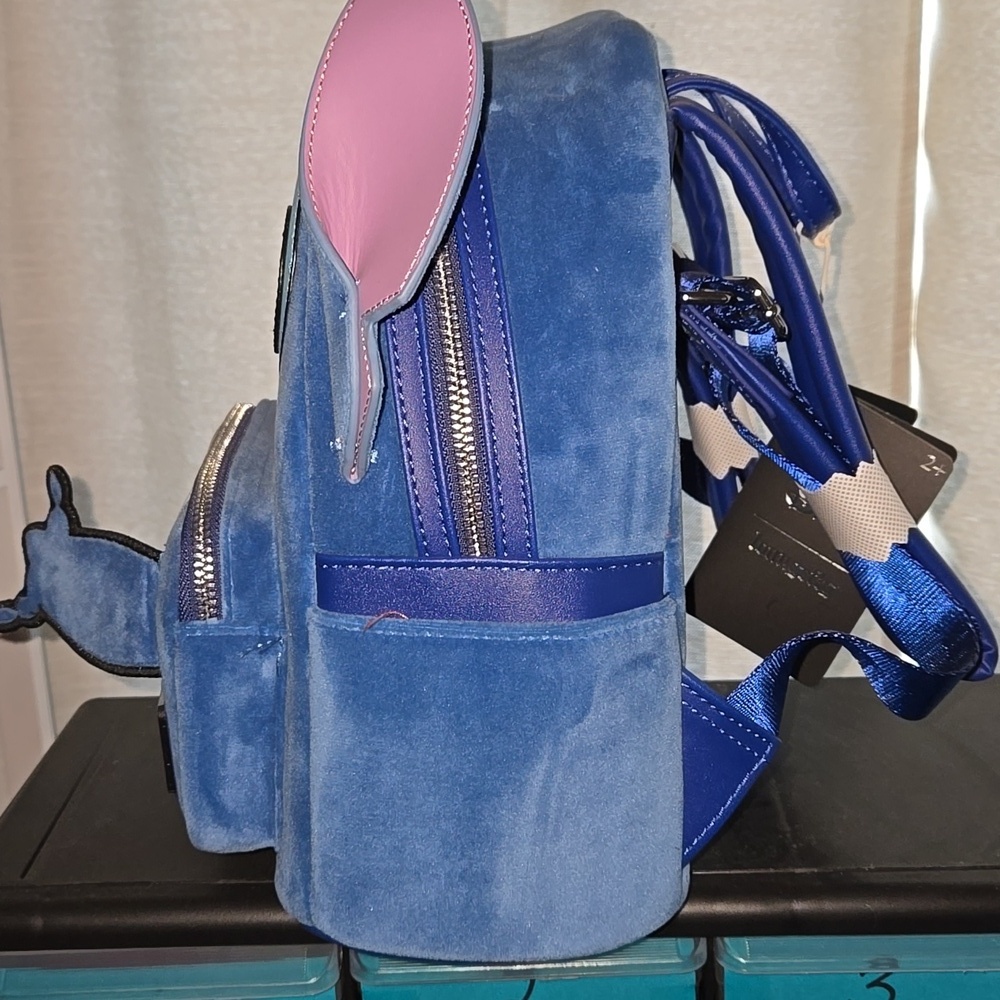 Loungefly Disney Stitch Shaka Backpack (Flocked) - Picture 3 of 4
